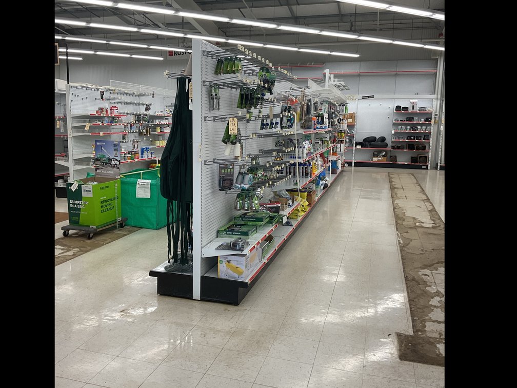 Lozier Metal Gondola Store Shelving