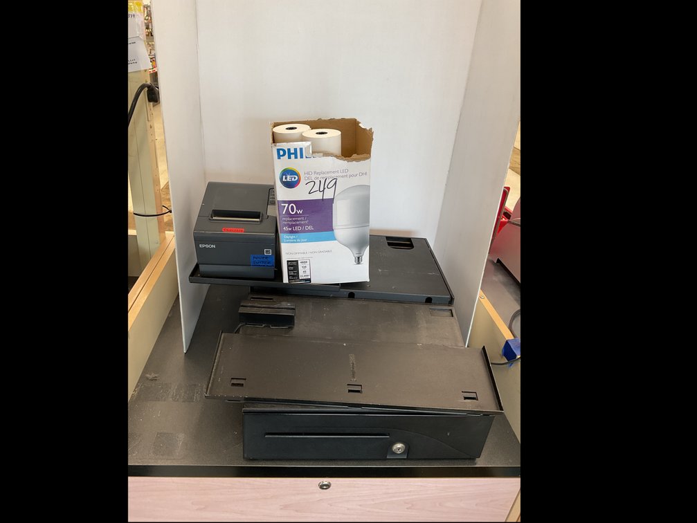 Epson POS Hardware with TM-T88V Printer, Cash Drawer, and Accessories