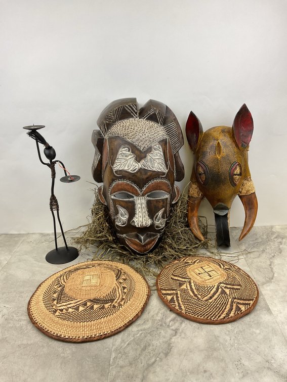 Ethnographic Masks & Decoratives