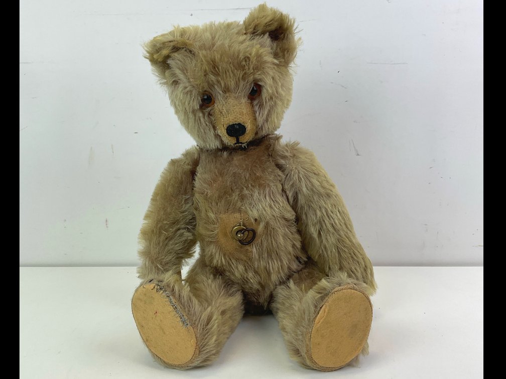 Schuco Yes/No Jointed Mohair Teddy Bear