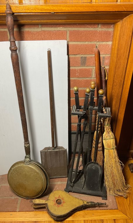 Fireplace Tool Set, Bed Warmer, and Hearth Accessories