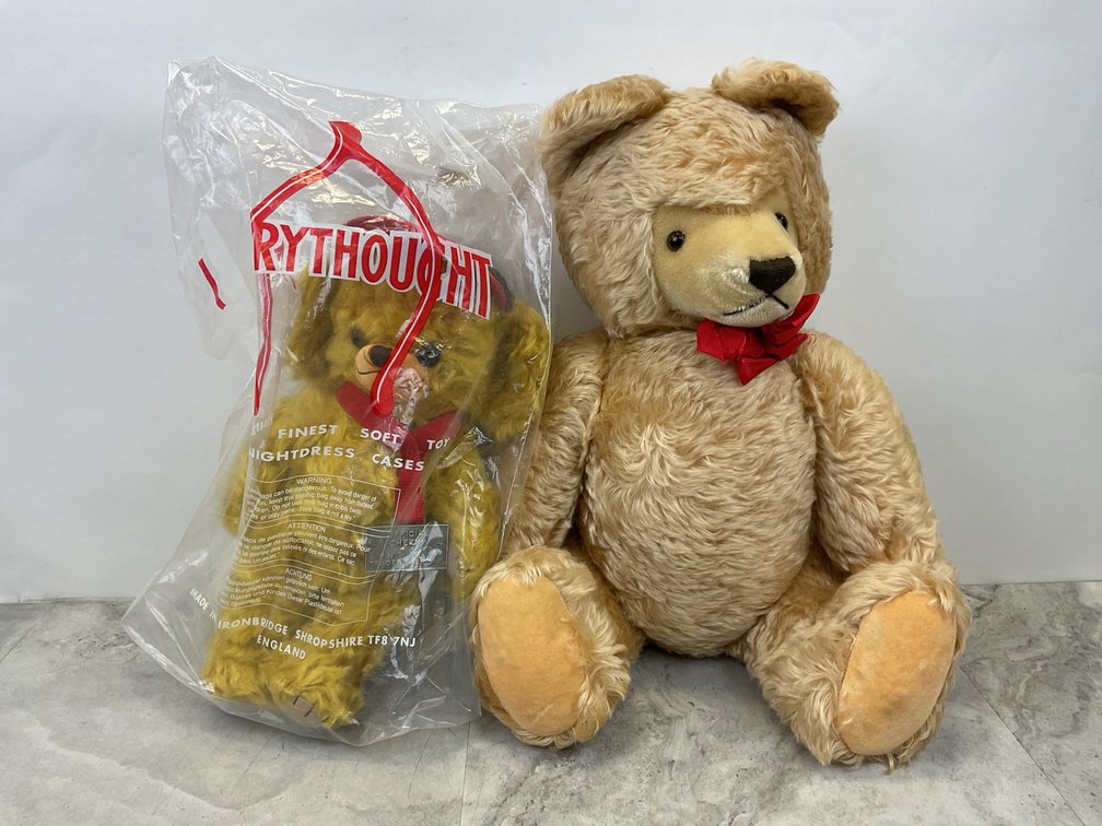 Steiff and Merrythought Plush Teddy Bears