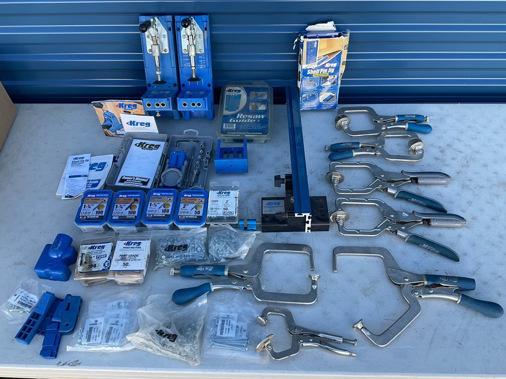 Pocket-Hole Jigs, Face Clamps, and Woodworking Tools