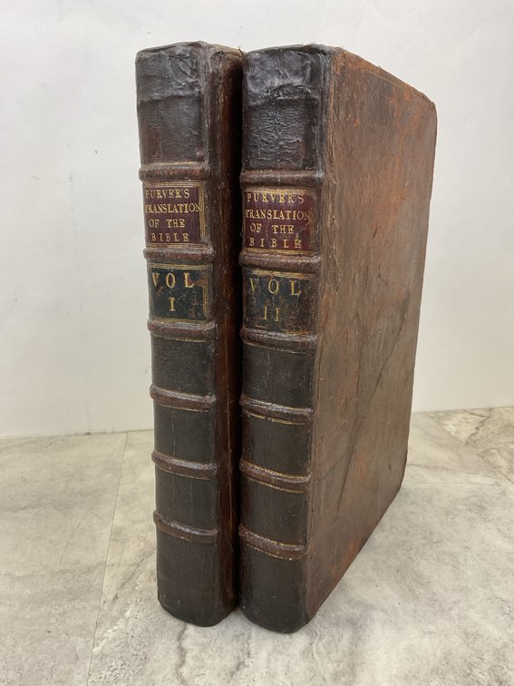 Purver's Translation of the Bible, Two Volumes, 1764
