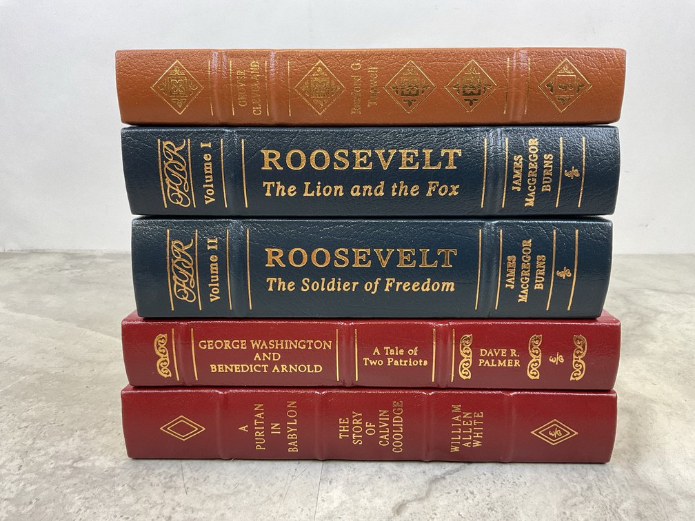 Easton Press Leather-Bound Presidential Biographies