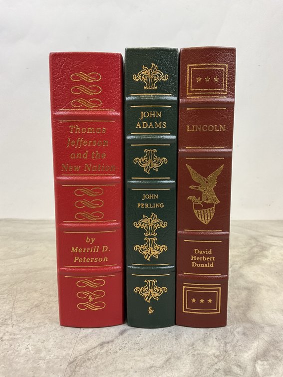 The Easton Press Library of the Presidents Leather Books