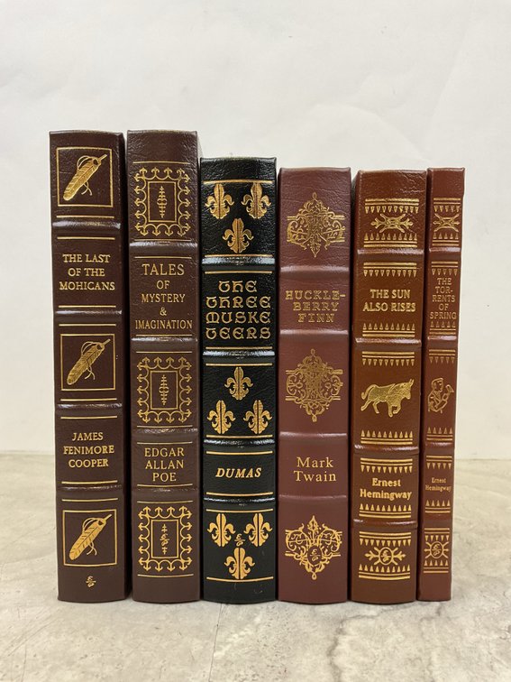 Easton Press Leather-Bound Collector's Edition Books