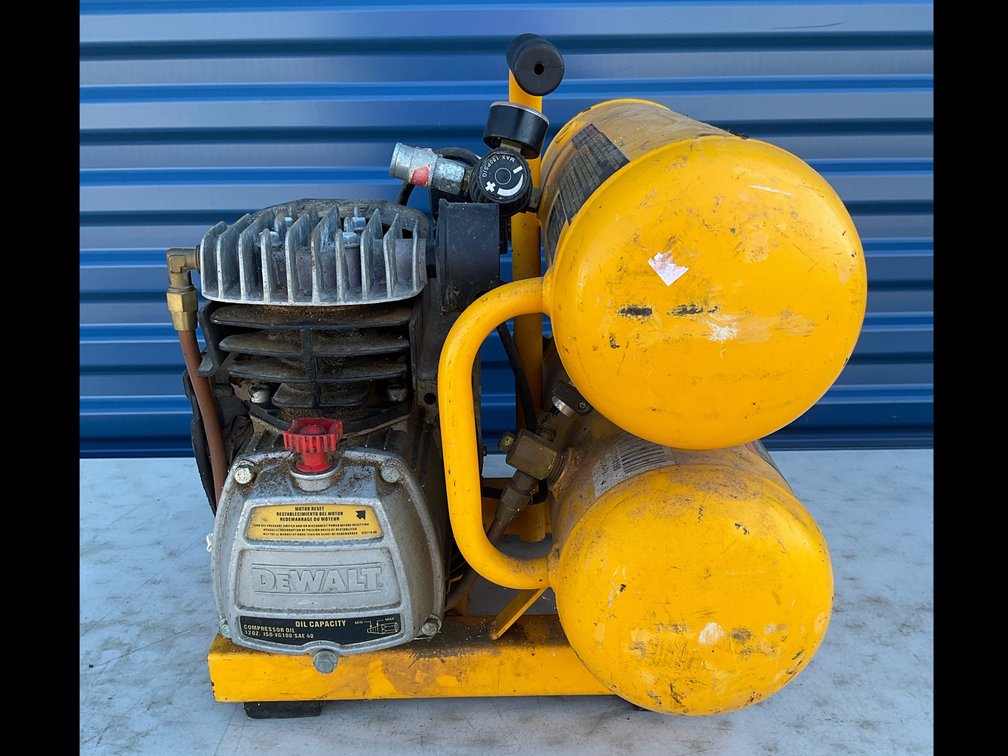 DeWalt 4-Gallon Twin Stack Air Compressor