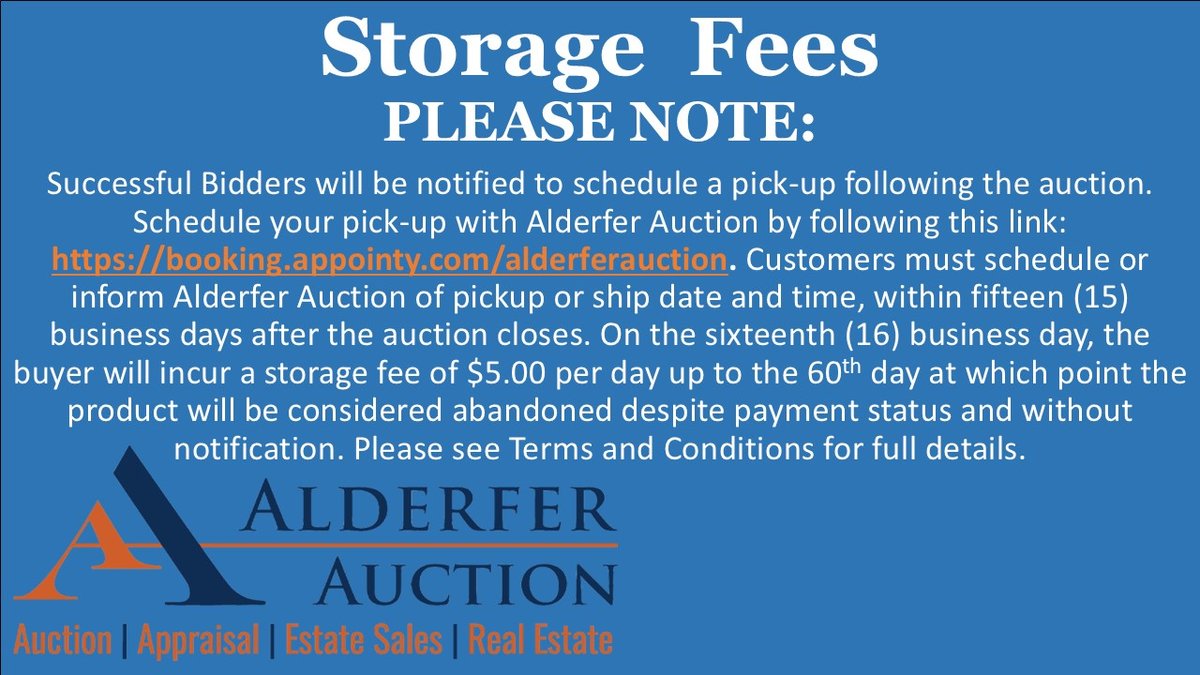 Storage Fees