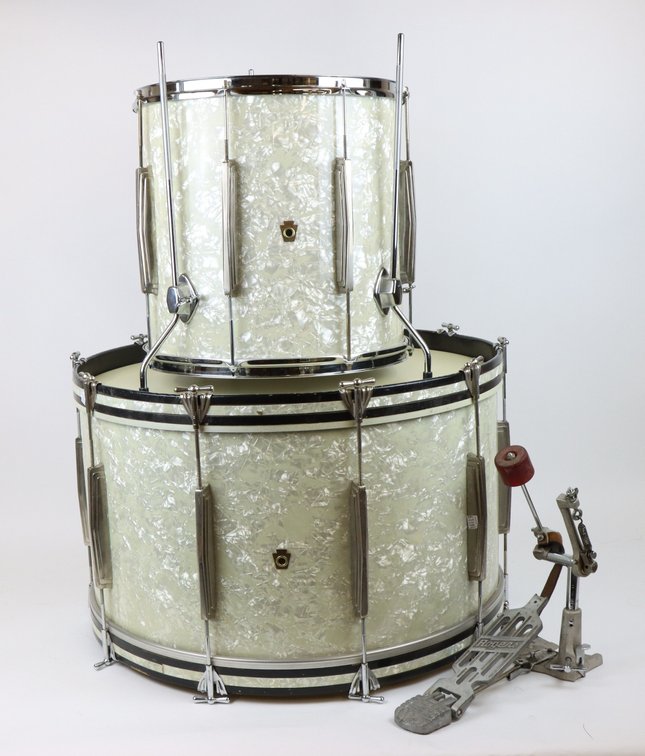 Ludwig Drums and Rogers Bass Pedal