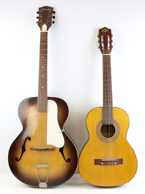 Silvertone and Global Guitars