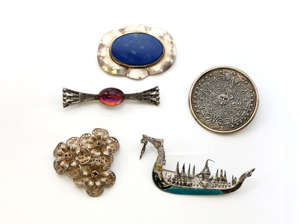 Sterling Silver Pins