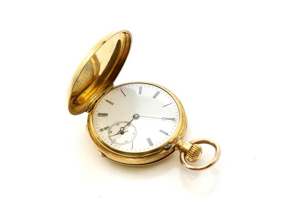 14k YG Pocket Watch