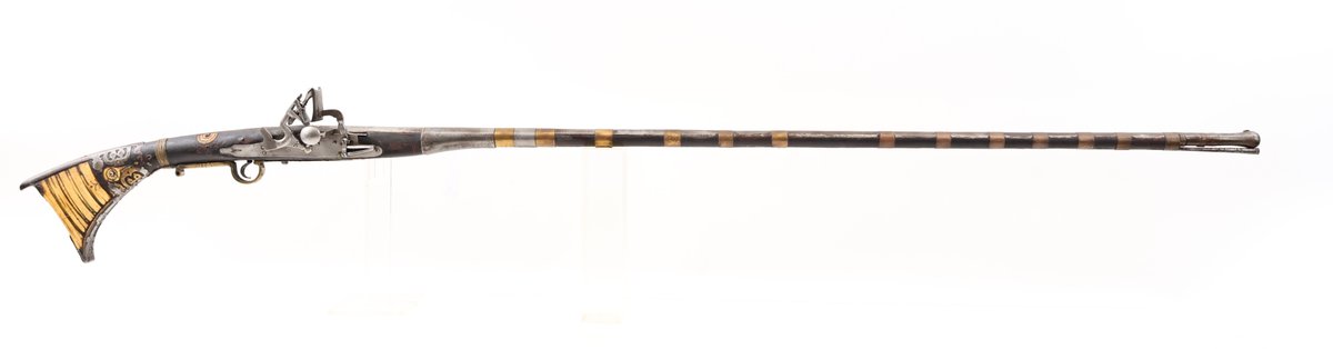 Antique Middle Eastern Kabylia Style Snaphaunce Jezail Camel Gun