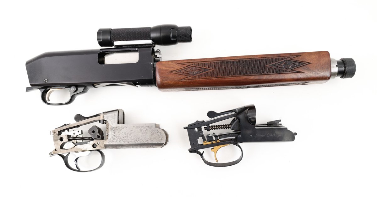 Lot Of 3 Assorted Shotgun Receivers