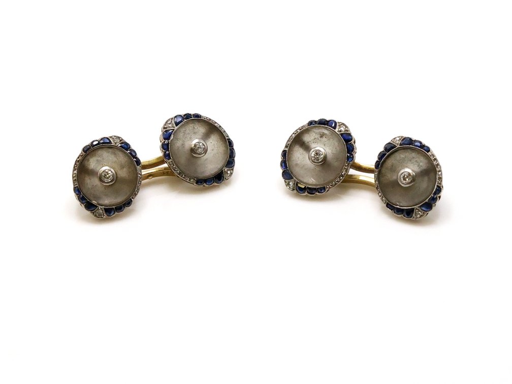 18k YG Cufflinks