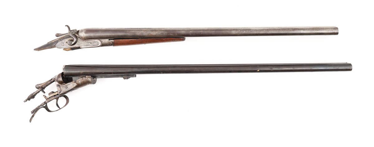 Lot OF 2 Vintage SxS Shotguns