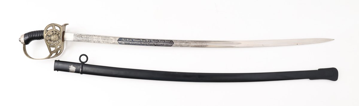 Royal Saxon M1889 Pattern Officer's Presentation Sword
