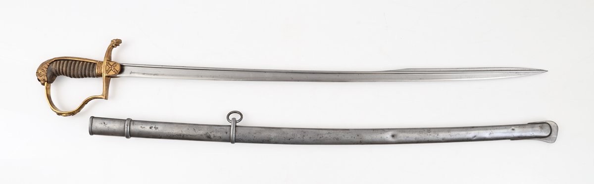 Prussian  Artillery Lionshead Officer's Sword