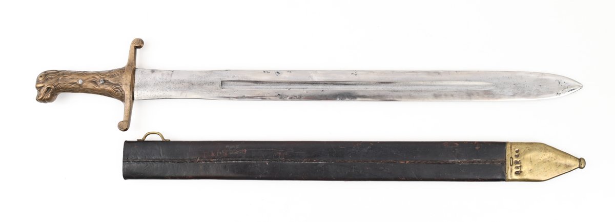Marine Artillery Type 1771 Lions Head (Gladius) Short Sword