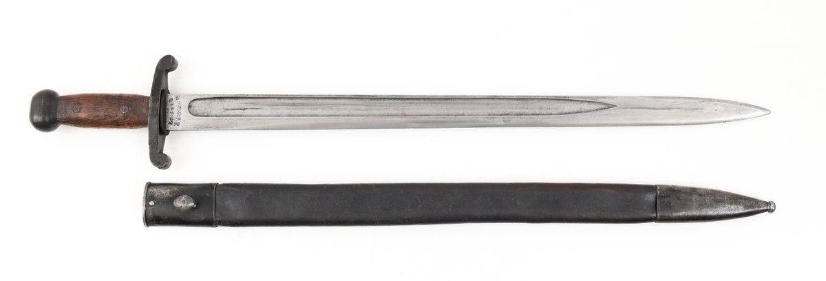 Scarce Imperial Japanese Meiji-Era M1886 Army Artillery Short Sword