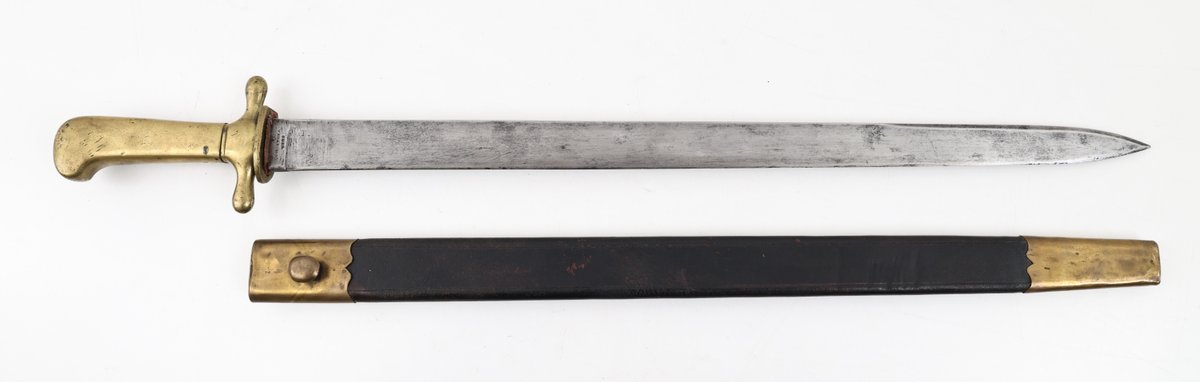 German State Export Contract M1853/66 Navy Style Rifle Bayonet