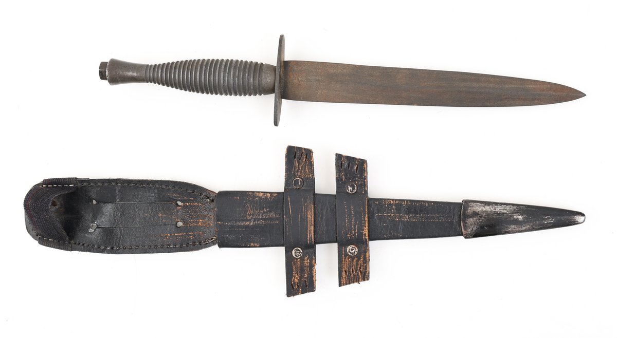 Unmarked Fairbairn-Sykes Style Fighting Knife