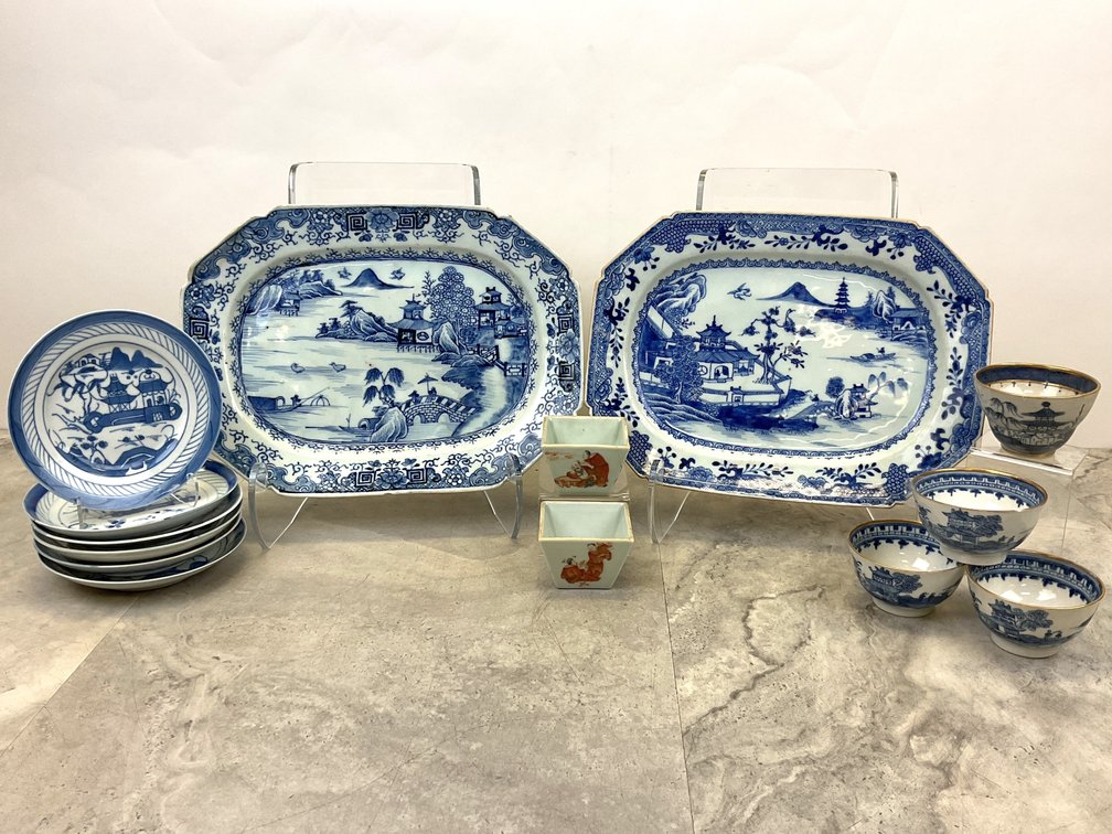 Chinese Export Blue and White Porcelain
