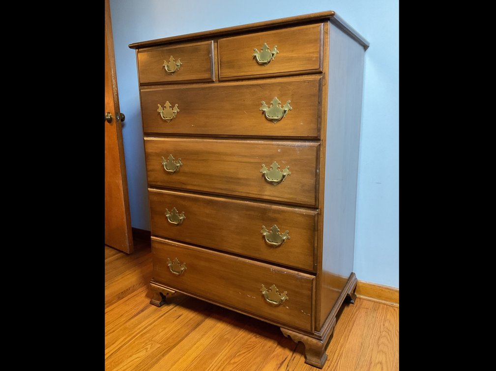 Thos. P. Beals Wooden Dresser