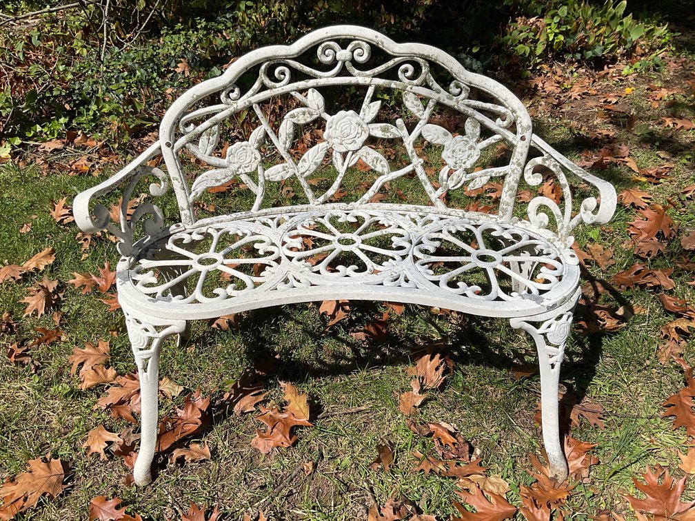 Metal Outdoor Garden Bench