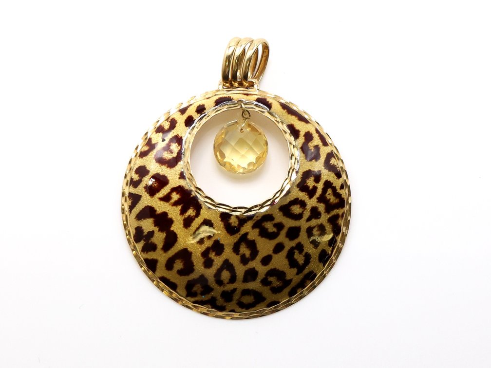 14k YG Pendant
