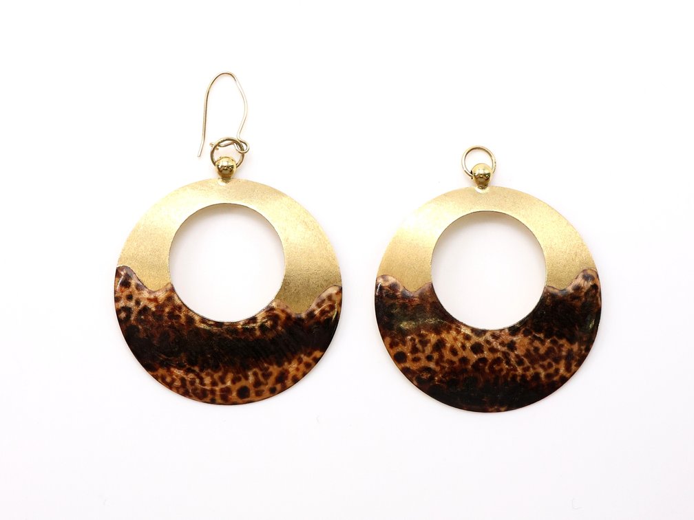 14k YG Earrings