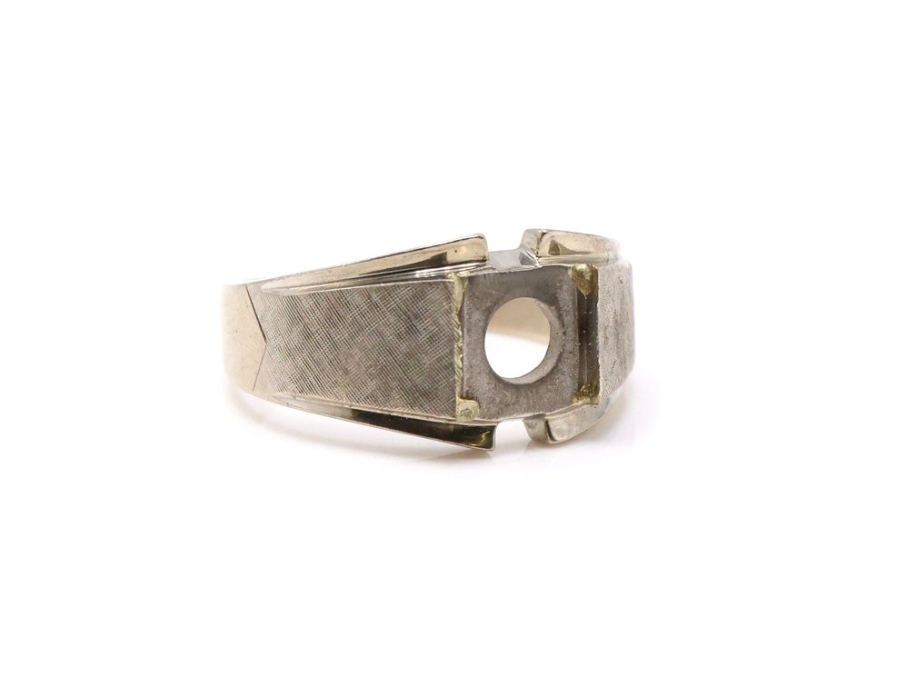 14k WG Ring Setting