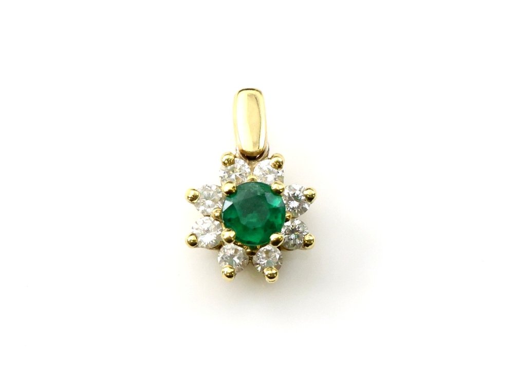 18k YG Pendant