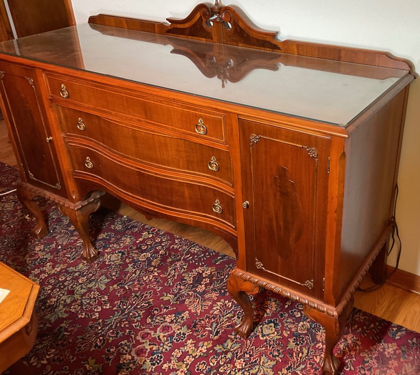 Wood Buffet Server