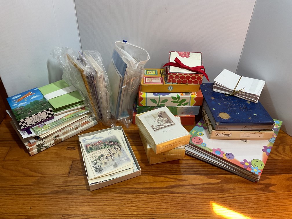 Vintage Greeting Cards, Stationery, and Printer Paper