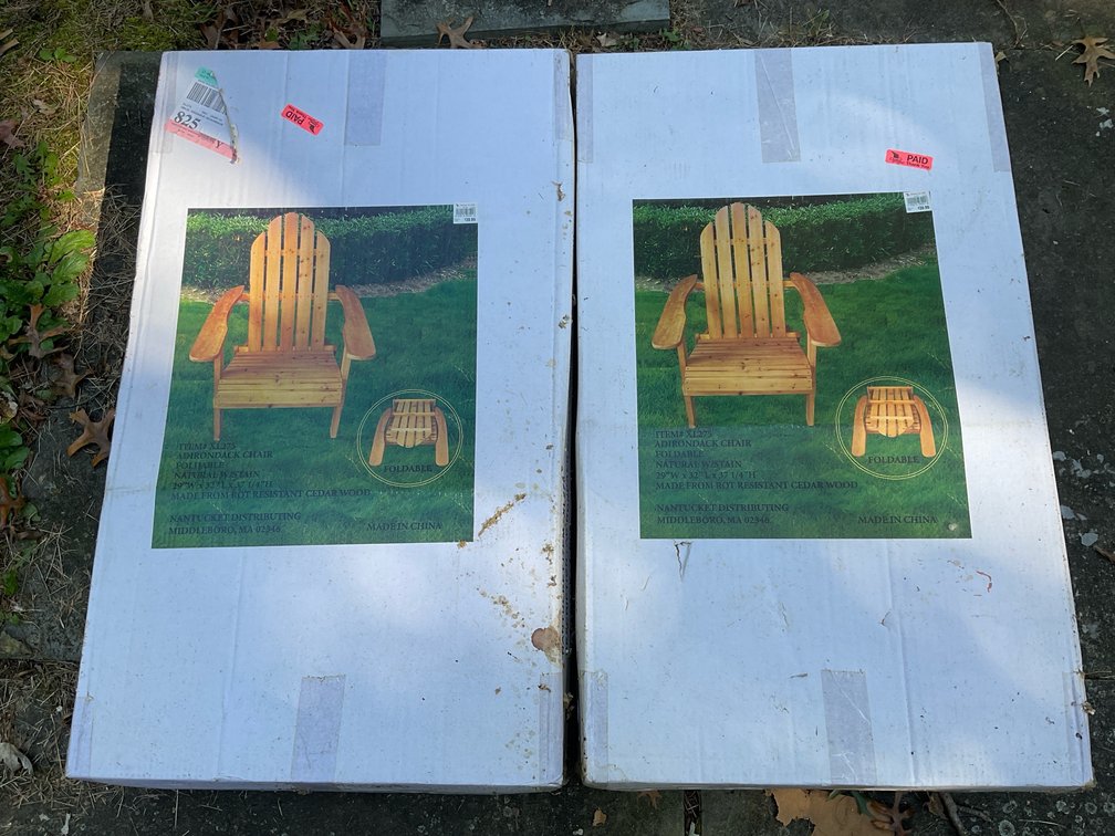 Foldable Adirondack Chairs