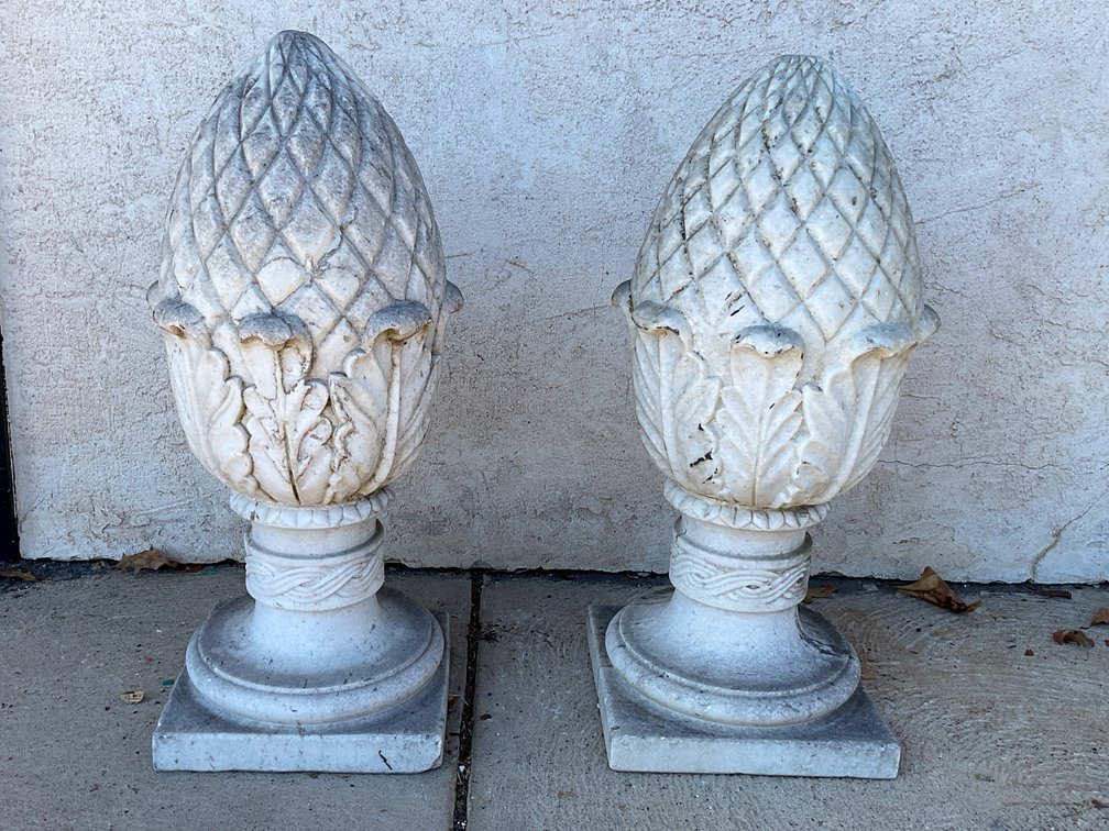 Cast Stone Garden Finials