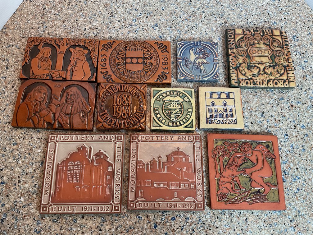 Moravian Pottery and Moravian Reproduction Tiles