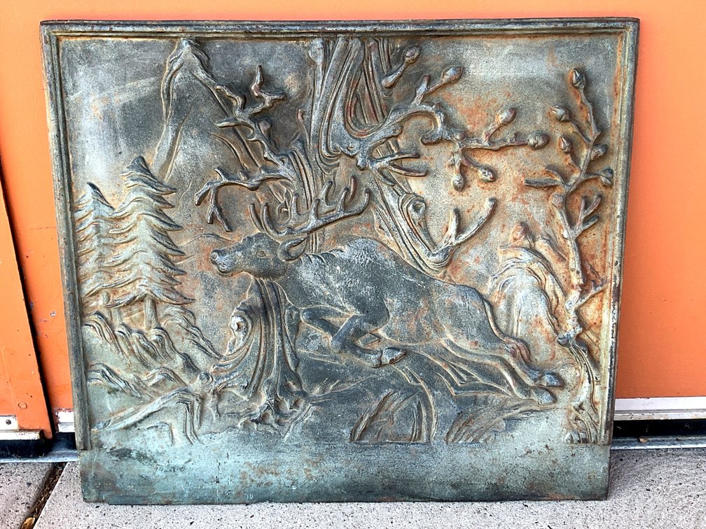 Cast Iron Fireback