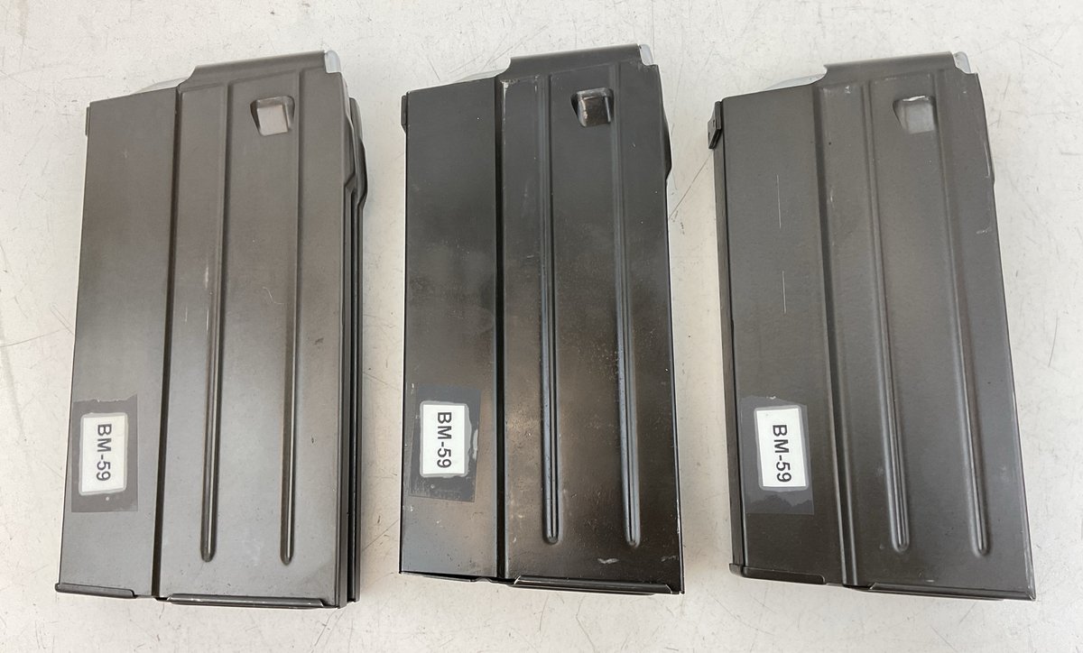 PB BM 59 Steel Rifle Box Magazines (3)