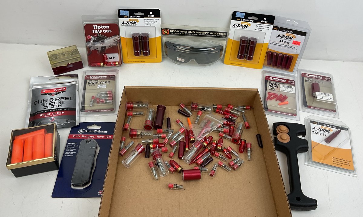 Firearm Accessories and Snap Caps Lot