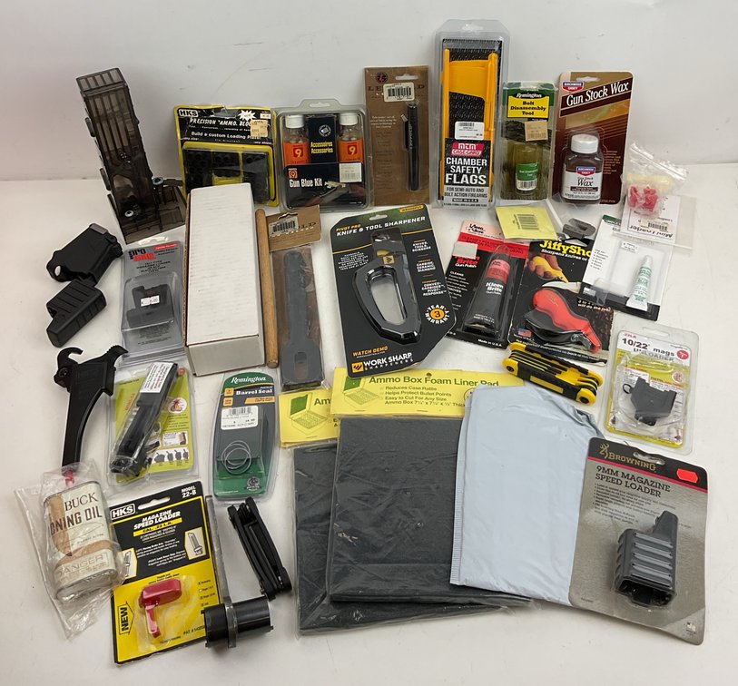 Firearm Accessories, Magazine Loaders, and Tools