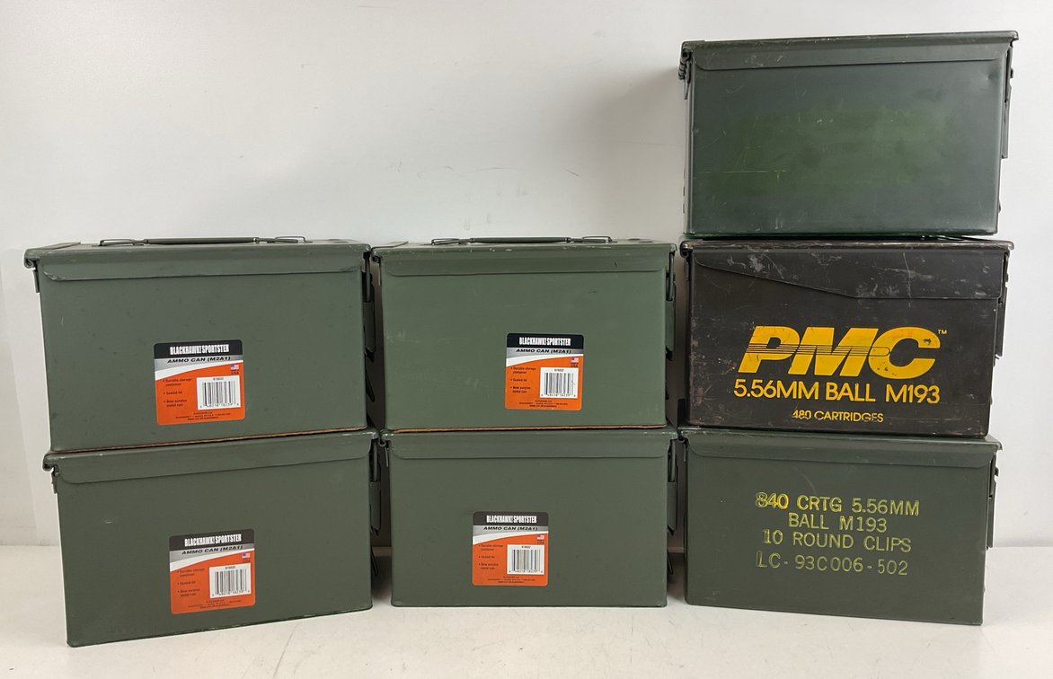 Metal Ammunition Cans (7)