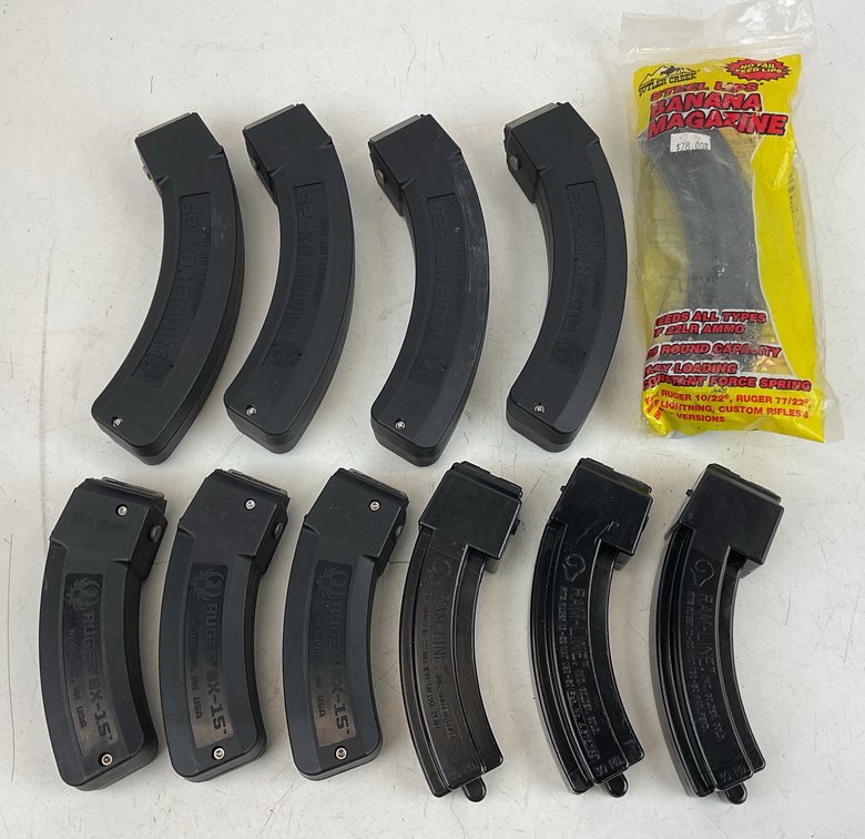 .22 LR Magazines for Ruger 10/22