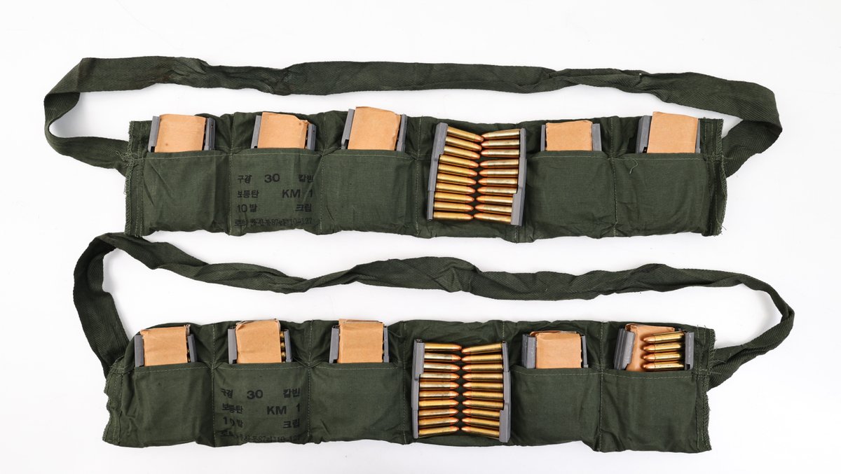 30 Carbine Ammo On Strippers/Bandoleers