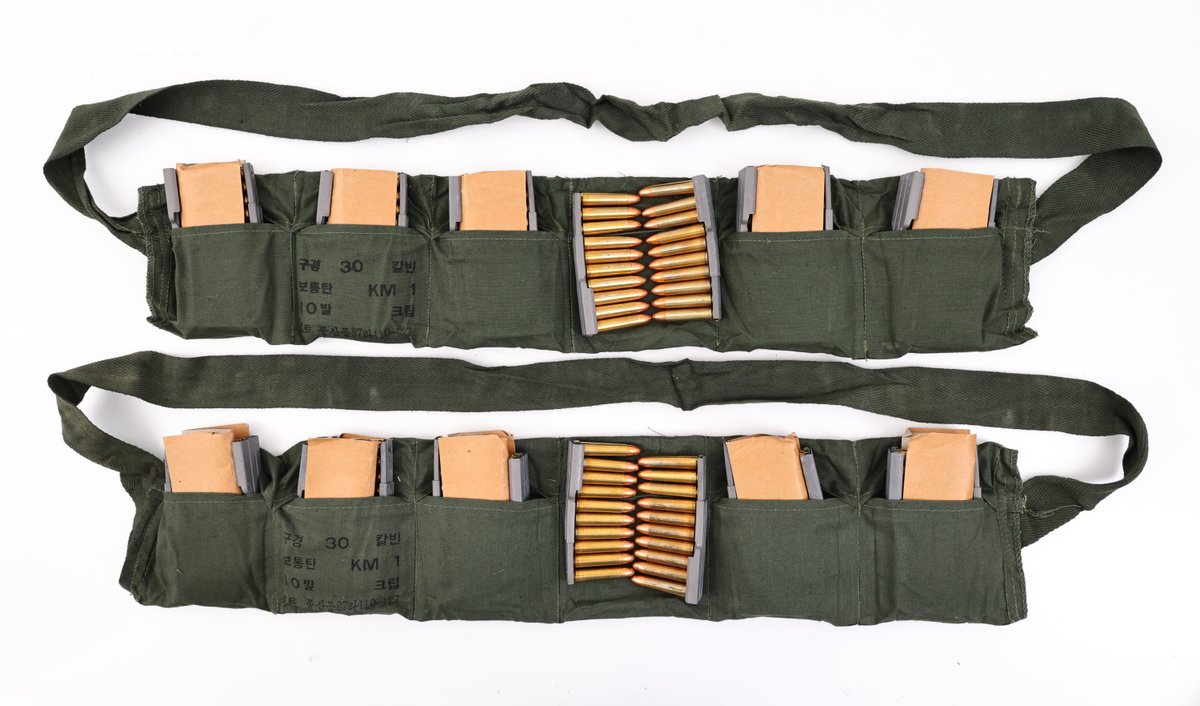 30 Carbine Ammo On Strippers/Bandoleers