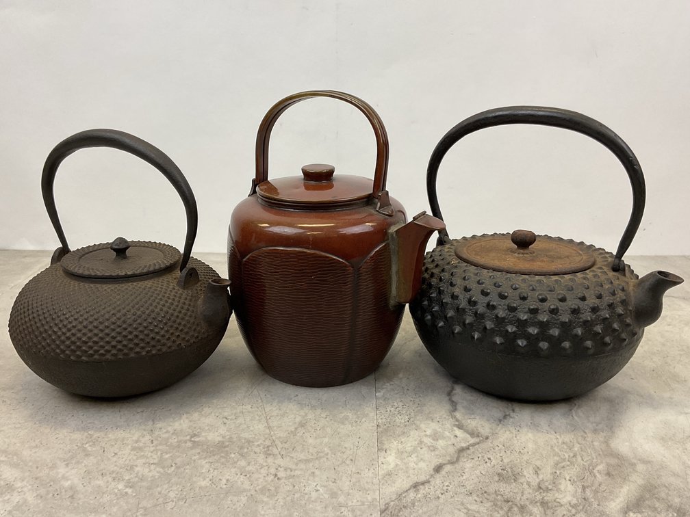 Cast Iron Tetsubin and Metal Tea Kettles
