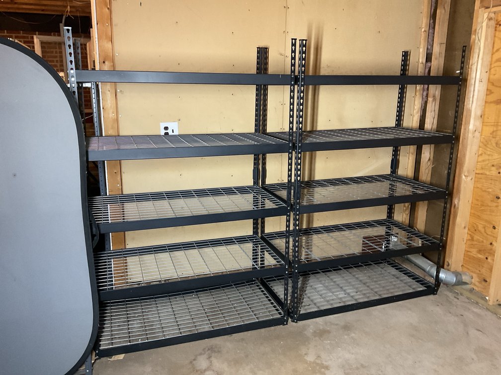 Metal Shelving Units with Wire Shelves