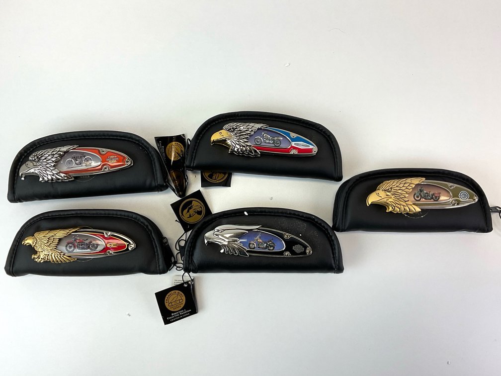 Franklin Mint Harley-Davidson Folding Pocket Knives